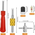 thumbnail image 4 of Extractor de válvulas de neumáticos con cabezal doble y simple, 4 of 7