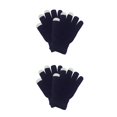 thumbnail image 4 of Qarigey 1 par de guantes de invierno para mujer, cubierta de mano, accesorio de ropa elegante, guante para mantener el calor con Color sólido para El color cian 2piezas Qarigey CBP334745, 4 of 5