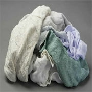 Affordable Wipers Color Terry Towel Cleaning Wiping Rags Shop Towels & Cloths - 50 LBS Box