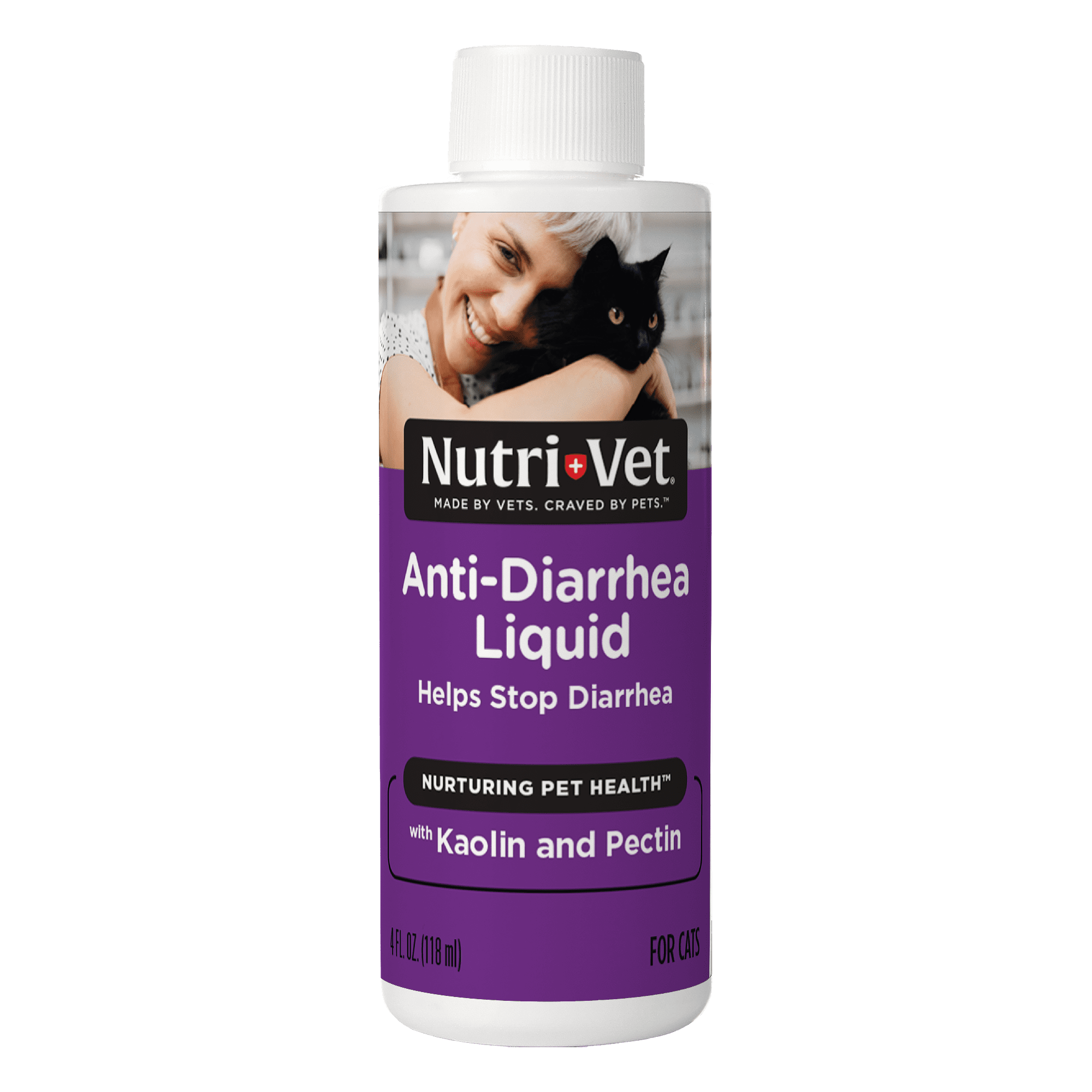 NutriVet AntiDiarrhea Liquid for Cats Detoxifying Agent Works