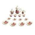 thumbnail image 3 of Juego de servicio de comedor de de 15 piezas - Patrón de - Vajilla de Zulema Juego de té de Dollhouse, 3 of 8