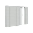 thumbnail image 2 of EverBlock 11’ x 7’ Wall Kit with Accordion Door | 3’ x 7’ Doorway | Modular Building Blocks | Wall Display System | Room Divider & Partition | Easy to Connect & Reuse | Indoor & Outdoor Use, 2 of 7
