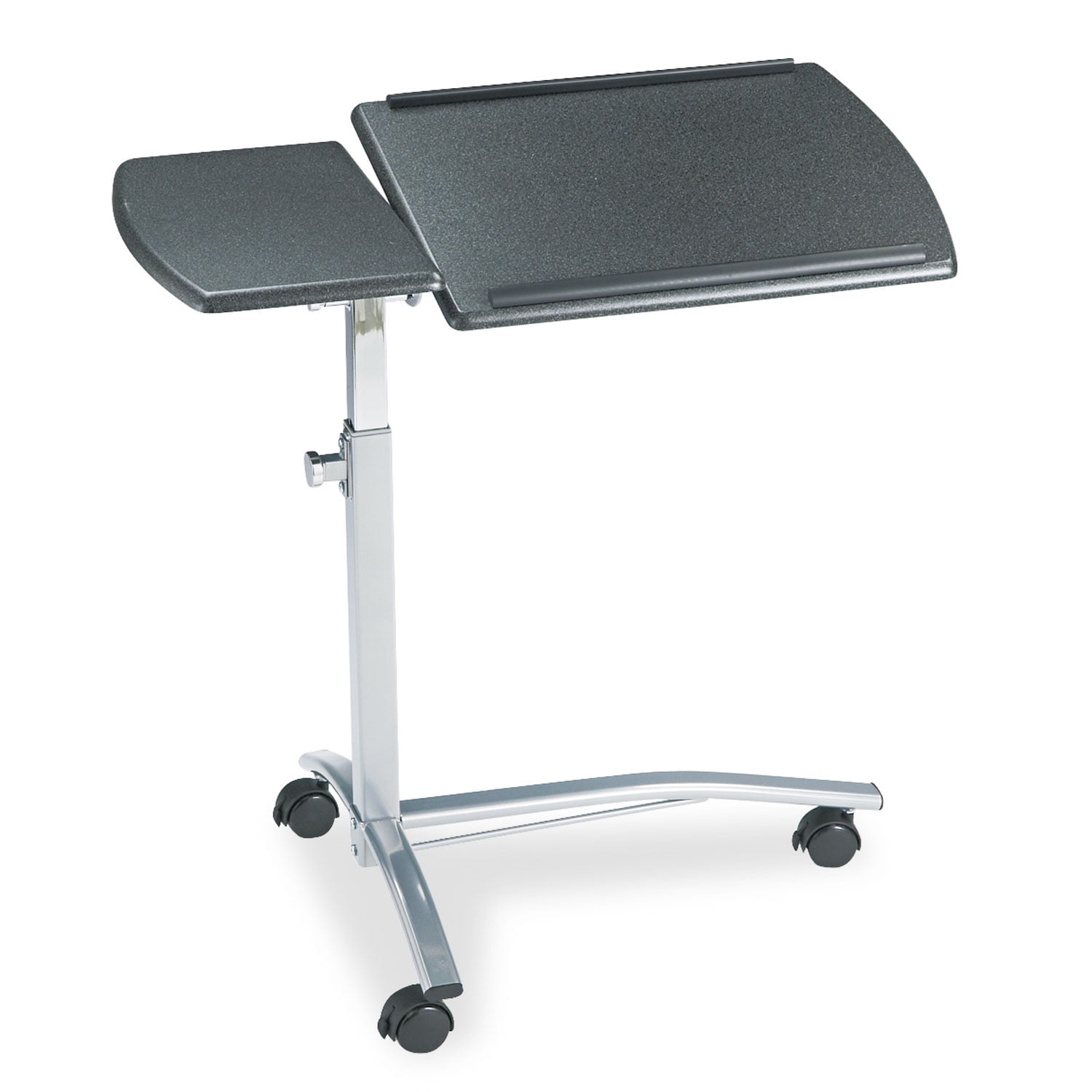 Safco Eastwinds 950 Adjustable Mobile Laptop Stand in Black Anthracite