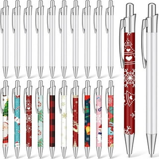 12 Pcs Sublimation Pens Blank with Shrink Wrap Mobile Phone Stand Ballpoint  Pen for Sublimation Blank Heat Transfer Pen Sublimation Ballpoint Pen