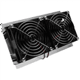 thumbnail image 4 of 2PCS 200 X 115 X 8.5mm 120W Thermoelectric Peltier Refrigeration Semiconductor Cooling System Kit Double Fan, 4 of 9