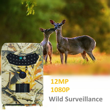 1080P Outdoor Digital Hunting Trail Camera Infrared Night Vision Effectively Prevent Rain, Dust and Insects,Great for Wildlife Hunting Monitoring and Farm (Best Way To Prevent Dust)