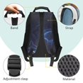 thumbnail image 5 of Uorisanigo Lightning Dragon School Backpack for Kids 5-12, 17 Inch Lightweight Bookbag with Side Water Bottle Holders, for Preschool Kindergarten and Back to School, 5 of 7