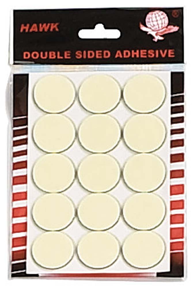 Hawk 1 Double Sided Adhesive Dots H71015Z03 Pack of 2 Packs