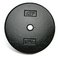 thumbnail image 1 of CAP Barbell 1-Inch Cast Iron Weight Plate, Black, Single, 12.5 lb, 1 of 4