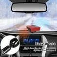 thumbnail image 4 of Car Heater 180W/12V 200W/24V Car Defogger Heater Fan Portable Car Defroster w/ 2 in 1 Cooling & Heating Car Windshield Defogger Handheld Auto Windscreen Defroster Auto Anti-Fog Heater, 4 of 6