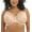 Sahara, variant on Smooth Unlined Underwire Molded Bra (4301),36HH,Black