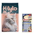 thumbnail image 1 of K-tyto 10 Kg + Churu Skin & Coat Atún Snack 4 tubos de 14g, 1 of 4