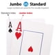 thumbnail image 2 of Juego de cartas LotFancy con letra grande, tamaño Jumbo Index Poker, 2 of 9