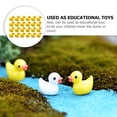 thumbnail image 6 of 150 Pcs Christmas Decorations Resin Crafts Home Gifts Family Presents Miniature Ducks Figurine Tiny, 6 of 6