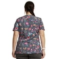 thumbnail image 3 of Dickies EDS Women Scrubs Top V-Neck Print DK616, 3 of 7