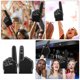 thumbnail image 1 of unbranded 2Ud Dedo De Espuma Negro Para Animar En Eventos Deportivos Y Celebraciones Con, 1 of 8