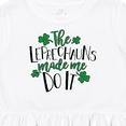 thumbnail image 4 of Inktastic St. Patrick's Day the Leprechauns Made Me Do It Girls Toddler Dress, 4 of 5