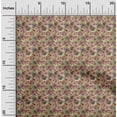 thumbnail image 1 of oneOone Polyester Spandex Lime Green Fabric Florals Craft Projects Decor Fabric Printed By The Yard 56 Inch Wide-PDM, 1 of 4