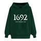 thumbnail image 4 of ICHUANYI despejar la camiseta de la mujer con sombrero relajado ropa de deporte de moda de otoño ropa casual con mangas largas con especias de calabaza con café con sombrero con una camiseta impreso ICHUANYI WER202308170130, 4 of 7
