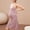 Pink, variant on Ahabrexf Women's Maternity, Sleeveless Soft Stretch Camisole Dress for Pregnancy Nursing with Adjustable Straits and A-Line Hem Casual Home Loungewear Or Layering Essential in Neutral Colors