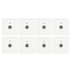 thumbnail image 1 of Panel de Control de luz con interruptor de Control de sonido oculto, 8 Uds., para oficina en casa, 250V, 10A, 1 of 8