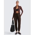 thumbnail image 3 of CRZ YOGA Butterluxe Cropped Athletic Jackets for Women Full Zip Up Track Tops, 3 of 6