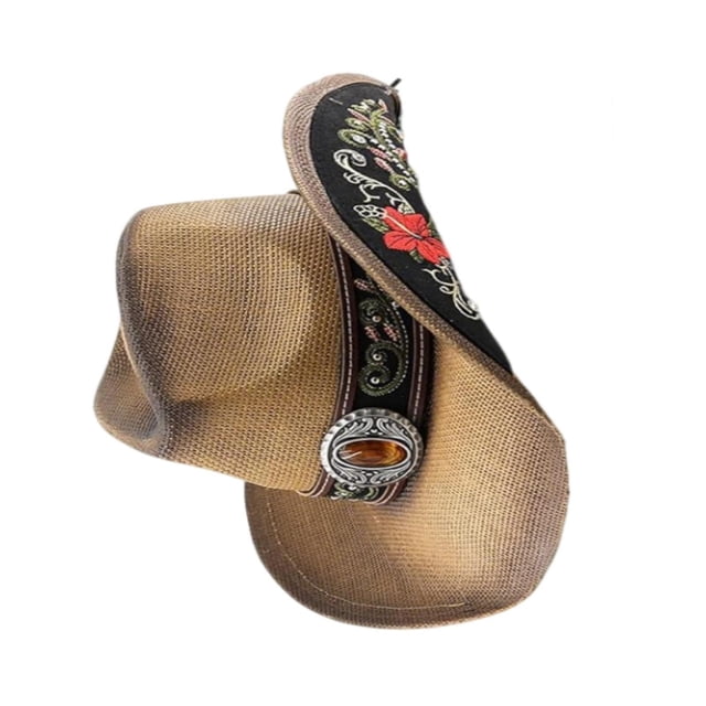Classic Western Cowboy Hat For Summer Sun And Outdoor Sports Fashion Accessory