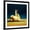 Black Frame, variant on Art.com Yoga Chick Side Leg Lift Stretched Canvas Print Wall Art by Lucia Heffernan, 24" x 24"