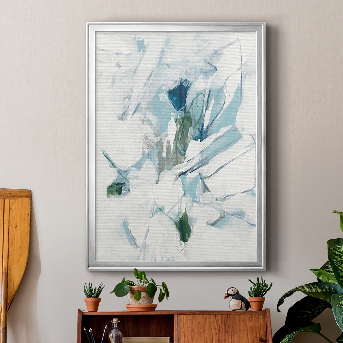 Ice Cavern IV Premium Framed Print, in Gold, Black, or Silver - Ready to Hang