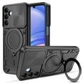 thumbnail image 6 of Innens for Samsung Galaxy A15/A25/A55 5G 6.5inch Car Magnetic Stand Case Rugged Cover with Screen Protector, Black, 6 of 15