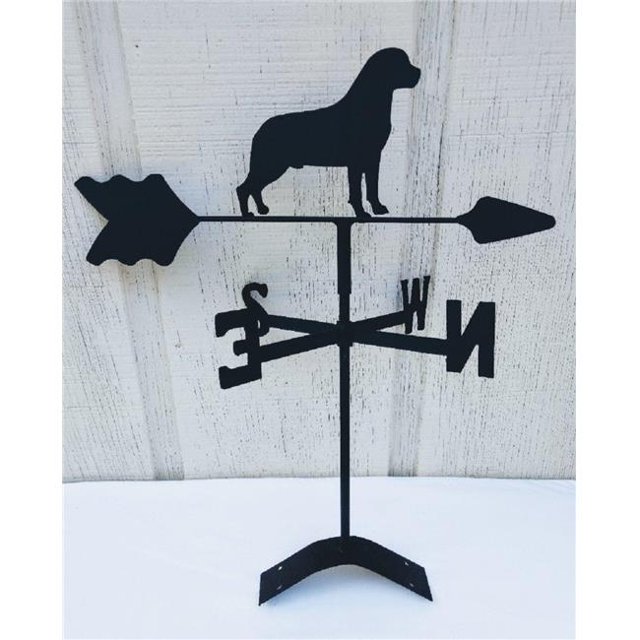 The Lazy Scroll rottyroof Rottweiler Roof Mount Weathervane