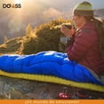 thumbnail image 5 of Bolsa para Dormir Sleeping Bag Tipo Colchoneta De 220 Cm De Alto por 75 Cm De Ancho Ideal para Acampar y para Viajes Perfecto para Cualquier Aventura al Aire Libre GIM Bolsa para Dormir, 5 of 5
