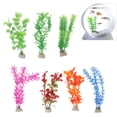 thumbnail image 4 of Plástico 7 Uds Plantas Acuáticas Artificiales Simulación Plástico Acuario Decoración Acuática Para Acuario Hogar Oficina, 4 of 7