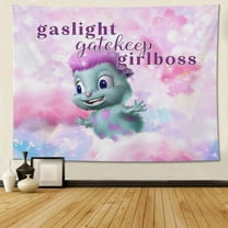 Oneluffy Bibble Beliefs Happiness Tapestry Funny Tapestries Meme Flag Wall Decor For College Dorm Poster Wall Hanging 60"x40"