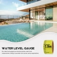 thumbnail image 3 of MLINS Liquid Level Scale Sticker Self Adhesive Measuring Sticker Water Meter Labels Water Level Gauge Decals Water Height Gauges Pool Supplies 2m, 3 of 8