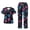 Pink Blue Paw Print, variant on Yspwyqan Rainbow Paw Print Scrubs for Women Set, 2 Piece V-Neck Short Sleeve Scrub Top & Straight Leg Pants, Stretchy Breathable Uniforms with 6 Pockets for Medical Nurse, Size S