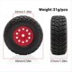 thumbnail image 5 of 4 Piezas Llantas con Neumáticos para ARRMA 1/14 Mini MOJAVE GROM RC, Accesorios y Piezas de Mejora, Color Rojo., 5 of 6