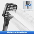 thumbnail image 4 of Water Saving Shower Head 7 Jet Types Rain Shower, 4 of 7