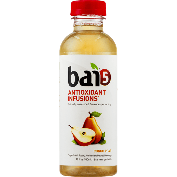 Bai Antioxidant Infusion Rainforest Antioxidant Beverage Variety Pack 18 Fl Oz 12 Count 5052