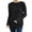 F57-Black, variant on FYDUU Womens Winter Fall Sweaters Knit Pullover Sweater Casual Loose Fit Ribbed Long Sleeve Knit Top Soft Comfortable Round Neck Basic Tunic Tops Knit Polo Sweaters