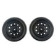 thumbnail image 3 of Neumáticos de plástico duro Llantas duraderas Negro/Rojo para 1/10th per RC Truck (paquete de 4) Llanta negra, 3 of 6