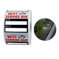 thumbnail image 4 of LOVIVER s of Oil Change Maintenance Stickers Windshield Sticker Car Sticker 2 "x2", 4 of 8