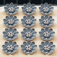thumbnail image 2 of 20Pcs Mini Lotus Incense Holders, 6-Hole Zinc Alloy Incense Burner Base for Zen Meditation & Home Decor, 2 of 8