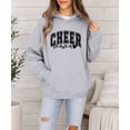 thumbnail image 6 of Cheer Mama Hoodie for Women Cheerleading Mom Game Day Pullover Sweatshirt, Gray Hoodie, XL, 6 of 8