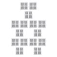 thumbnail image 1 of yingyy Window Net Screen Self-adhesive Patch Fiber Glass Netting Stickers Mesh Repair Patches Door Curtain Accessories Type 2 Grey 5Set, 1 of 6
