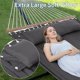 thumbnail image 5 of Yeshouse Hamaca doble con soporte para 2 personas, resistente, con capacidad de 220 kg, para exteriores, independiente, con estructura de acero, almohada acolchada y bolsa de transporte. Fácil montaje, 5 of 7