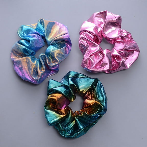 Raindrops 5Pcs Hair Tie Elastic Ponytail Holder Assorted Color Unique Workmanship