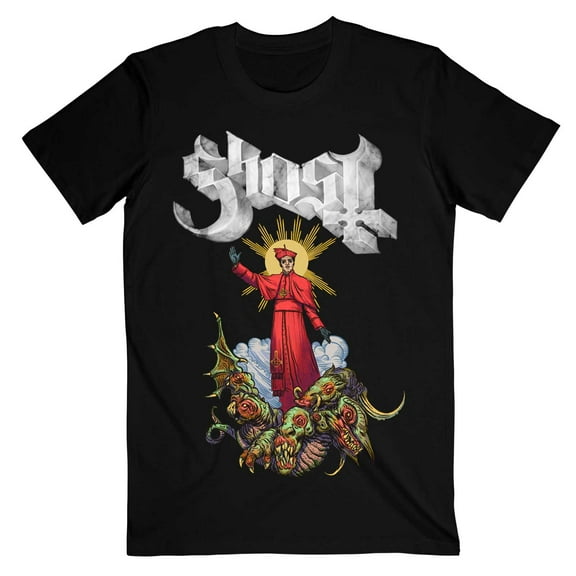 Men's Ghost Plague Bringer Slim Fit T-shirt XX-Large Black