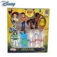 thumbnail image 1 of Disney 7pcs Toy Story 4 Action Figures Toys Woody Jessie Buzz Lightyear Forky Pig Bear Figura Model Doll Figurine Kids Gifts, 1 of 5