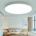 thumbnail image 1 of Long Lifespan LED Flush Mount Ceiling Light, High Color Rendering 18W 6000K Cool White & 1700K Warm White, for Living Room, Kitchen, Bedroom, 1 of 4